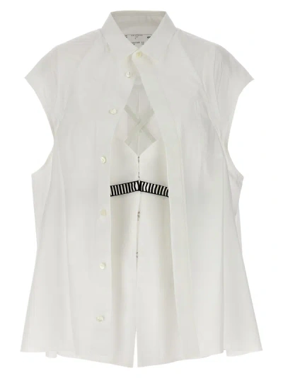 Sacai Shirts In White