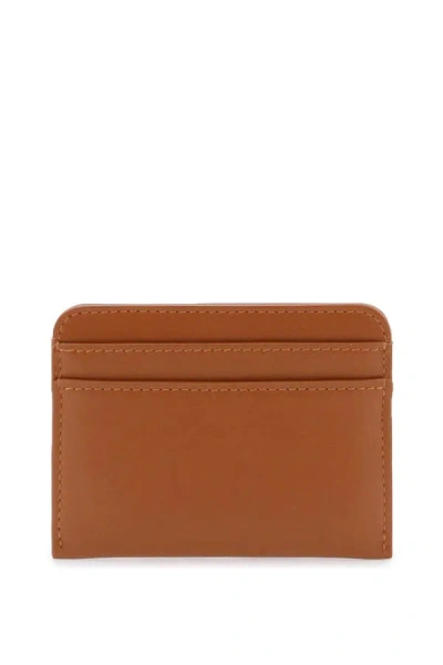 Shop Chloé Chloe'  Sense Card Holder In Brown