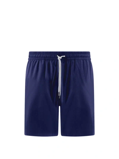 Shop Polo Ralph Lauren Recycled Nylon Swim Trunks With Embroidered Logo