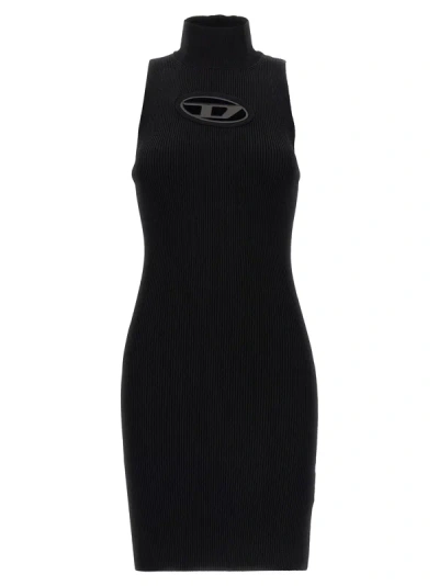 Shop Diesel M-onerva Dresses In Black