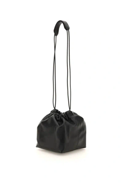 Shop Jil Sander Dumpling Crossbody Bag In Black