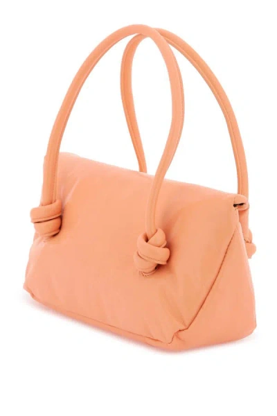 Shop Jil Sander Patent Leather Small Shoulder Bag In Multicolor