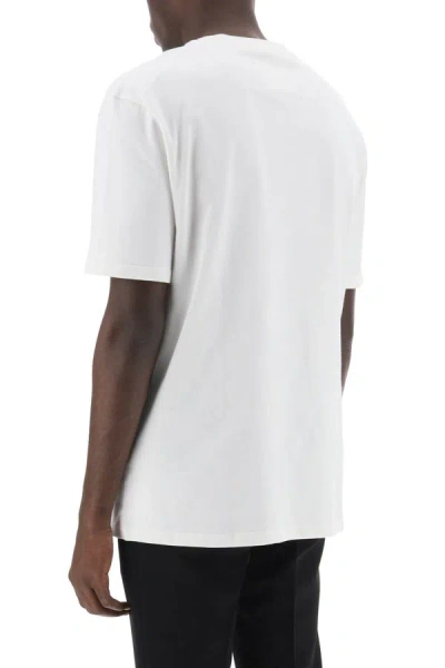Shop Jil Sander T-shirt With Logo Print In White