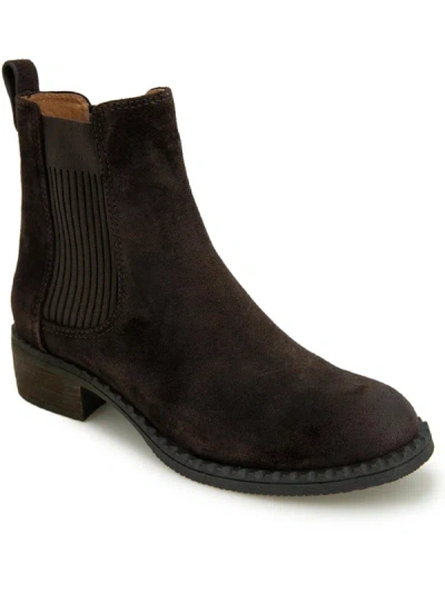 Shop Gentle Souls By Kenneth Cole Best Womens Leather Ankle Chelsea Boots In Brown
