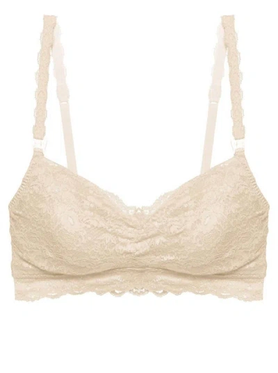 Shop Cosabella Women's Never Say Never Mommie Nursing Bra - Plus In Blush In Gold