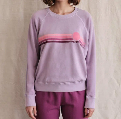Shop Sundry Rainbow Sweatshirt In Lavender In Purple
