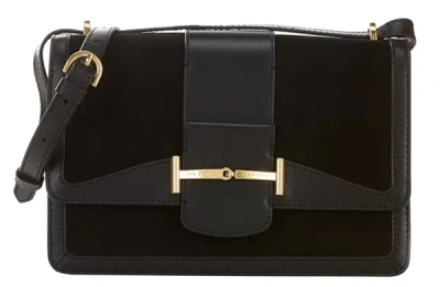 Shop Ted Baker London Edalin Suede Crossbody Bag, Black