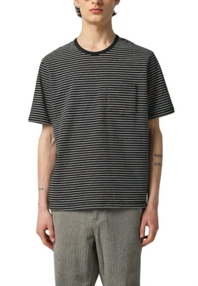 Shop Corridor Striped T-shirt In Black