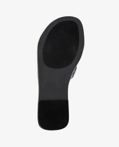 Kenneth Cole Jula Flat Sandal In Black