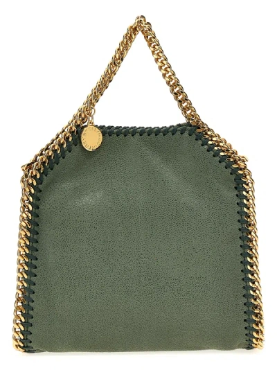 Shop Stella Mccartney Falabella Hand Bags Green