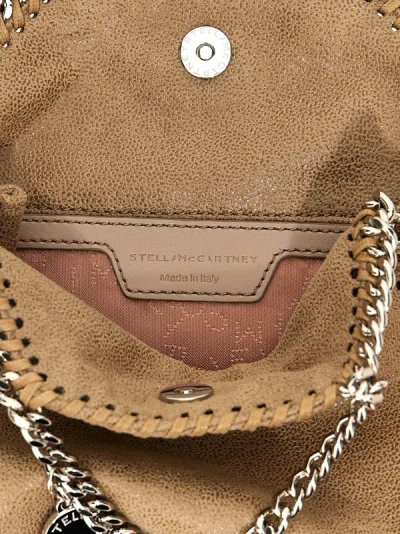 Shop Stella Mccartney Falabella Hand Bags Beige