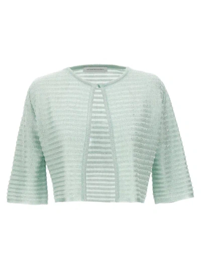 Shop Antonino Valenti Linda Carrara Sweater, Cardigans Green