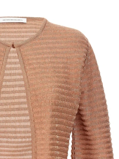 Shop Antonino Valenti Linda Carrara Sweater, Cardigans Pink