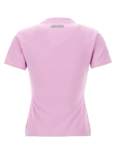 Shop Vetements Logo T-shirt Pink