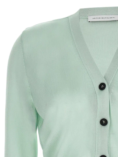 Shop Antonino Valenti Sonia Delaunay Sweater, Cardigans Green