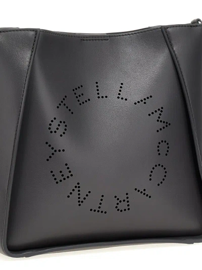 Shop Stella Mccartney Stella Logo Crossbody Bags Blue
