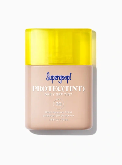 Shop Supergoop Protec(tint) Daily Spf Tint Spf 50 Sunscreen 20c / 1.18 Fl. Oz. !