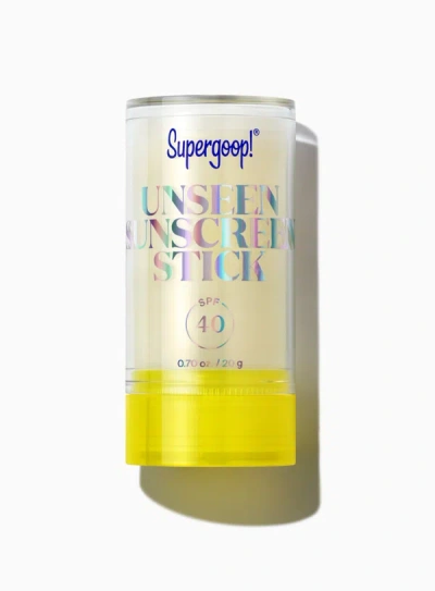 Shop Supergoop Unseen Sunscreen Stick Spf 40 0.70 Oz. !