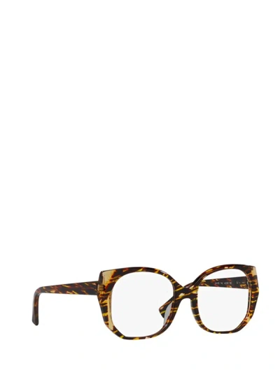 Shop Alain Mikli Eyeglasses In Savane Yellow/yellow