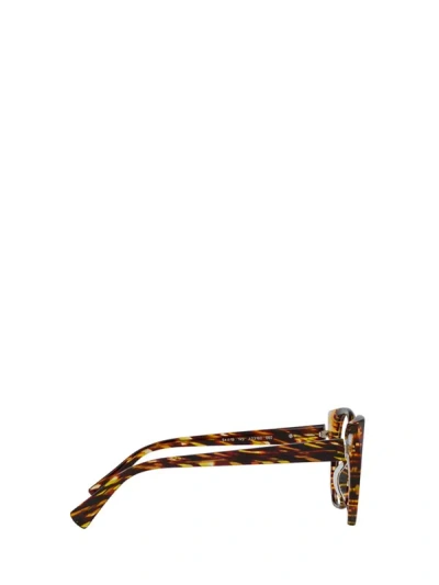 Shop Alain Mikli Eyeglasses In Savane Yellow/yellow