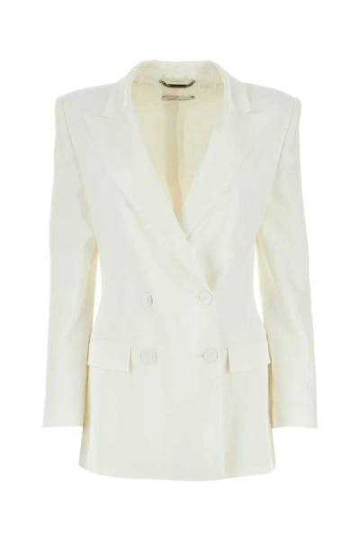 Shop Alberta Ferretti Jackets And Vests In White