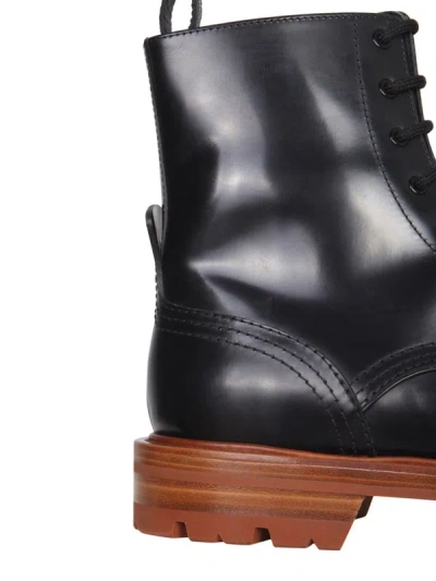 Shop Alexander Mcqueen Worker Boots In Black