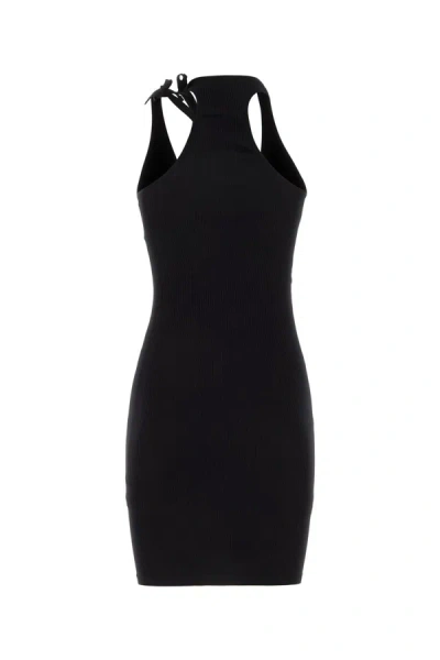 Shop Andreädamo Andreādamo Dress In Black