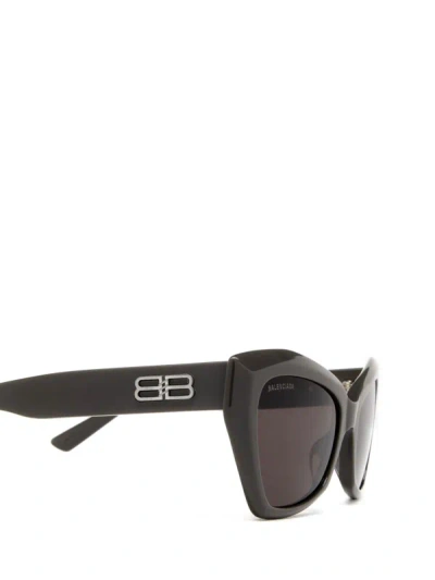 Shop Balenciaga Sunglasses In Grey