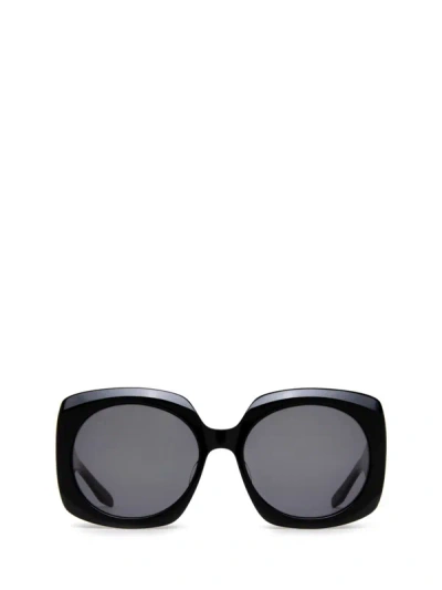 Shop Barton Perreira Sunglasses In Bla/noi
