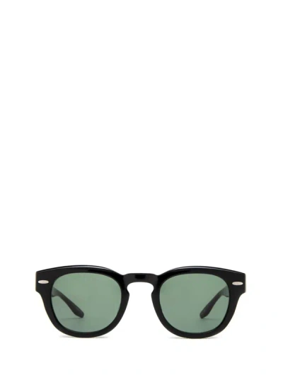 Shop Barton Perreira Sunglasses In Bla/sil/gsm