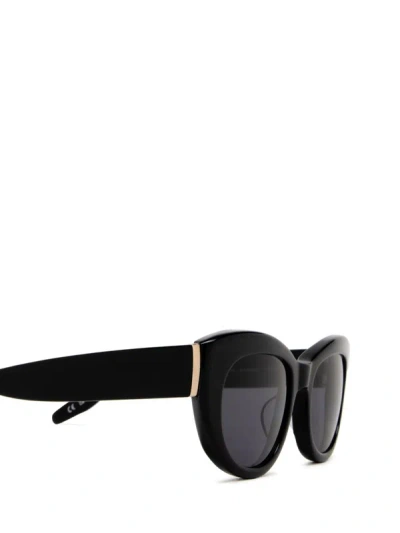 Shop Barton Perreira Sunglasses In Bla/gol/noi
