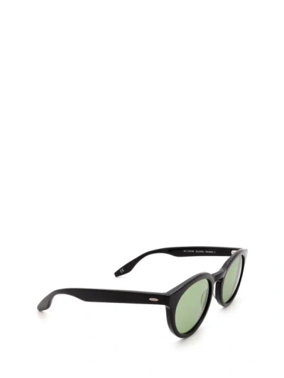 Shop Barton Perreira Sunglasses In Bla/vgn