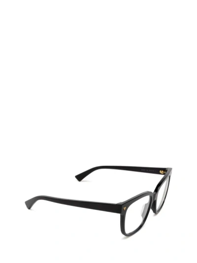 Shop Bottega Veneta Eyeglasses In Black