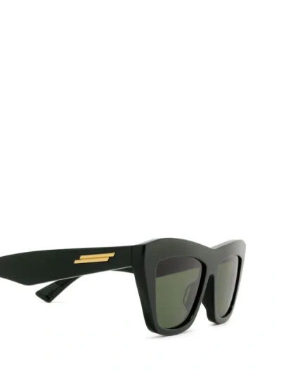 Shop Bottega Veneta Sunglasses In Green