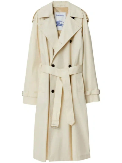 Shop Burberry Coats In Calico