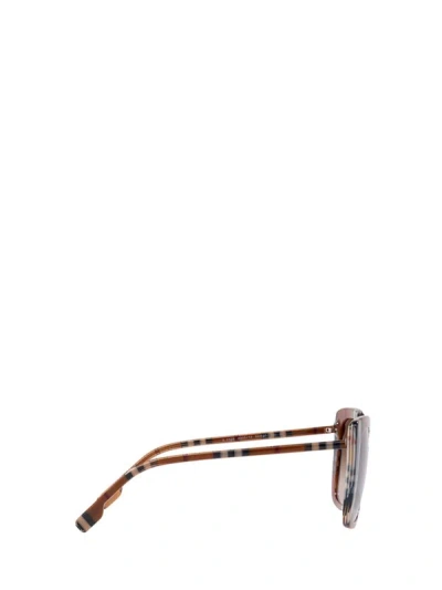 Shop Burberry Sunglasses In Brown Check