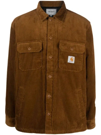 Shop Carhartt Wip Whitsome Shirt Jacket Clothing In Brown