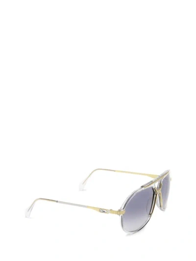 Shop Cazal Sunglasses In Crystal - Bicolour