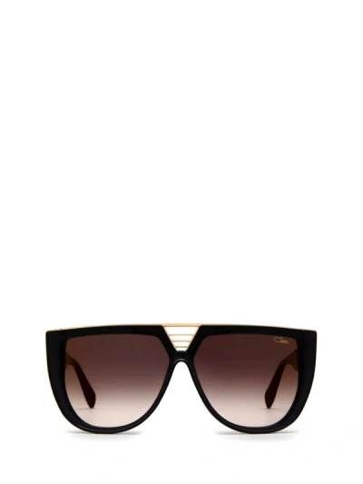 Shop Cazal Sunglasses In Black - Gold