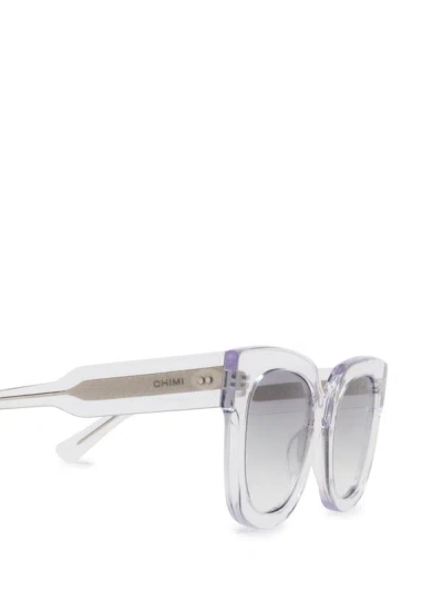 Shop Chimi Sunglasses In Clear