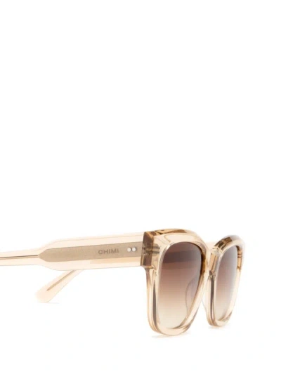 Shop Chimi Sunglasses In Ecru