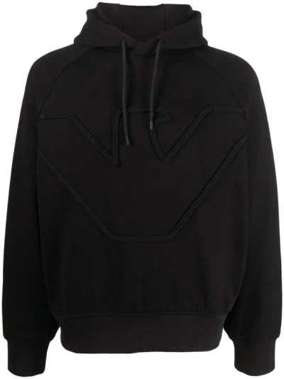 Shop Emporio Armani Sweatshirt Clothing In Black