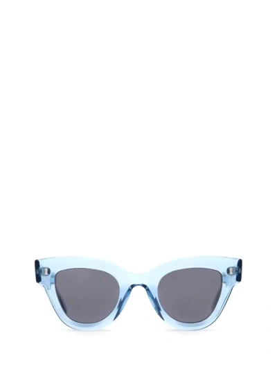Shop Cubitts Cubitts Sunglasses In Stone Blue