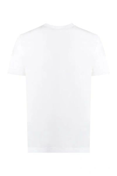Shop Dolce & Gabbana Crew-neck Cotton T-shirt In White