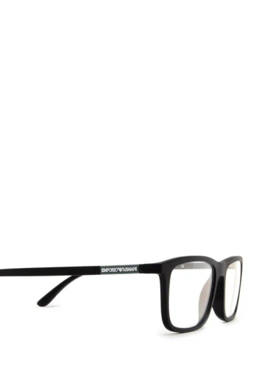Shop Emporio Armani Sunglasses In Matte Black