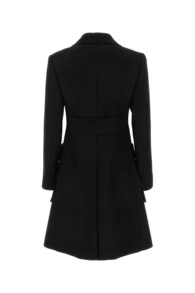Shop Etro Coats In Black