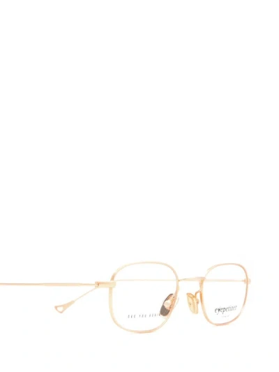 Shop Eyepetizer Eyeglasses In Matte Gold