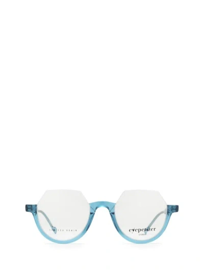 Shop Eyepetizer Eyeglasses In Teal Blue