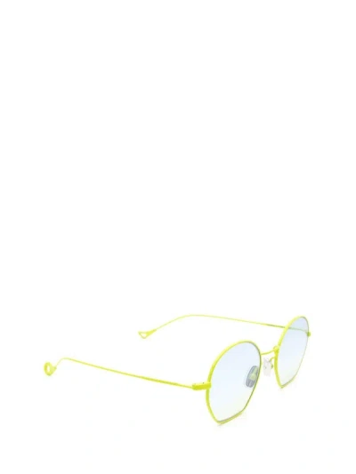 Shop Eyepetizer Sunglasses In Lime Green