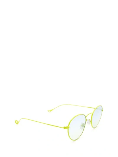 Shop Eyepetizer Sunglasses In Lime Green